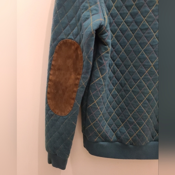 Topman Light Green Quilted Sweater - Styled as Women's Small - Picture 7 of 10